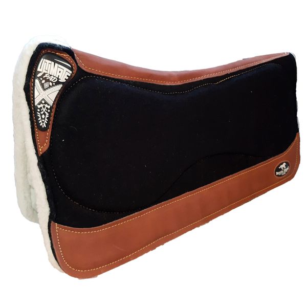 Manta Boots Horse Ultimate Pad Tambor Lã - Preto/Marrom