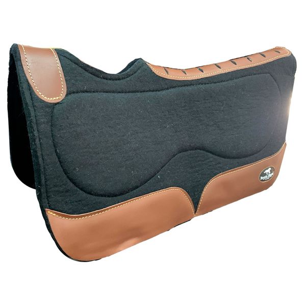 MANTA BOOTS HORSE PRO FLEX SLIM FELTRO - PRETO/MARROM