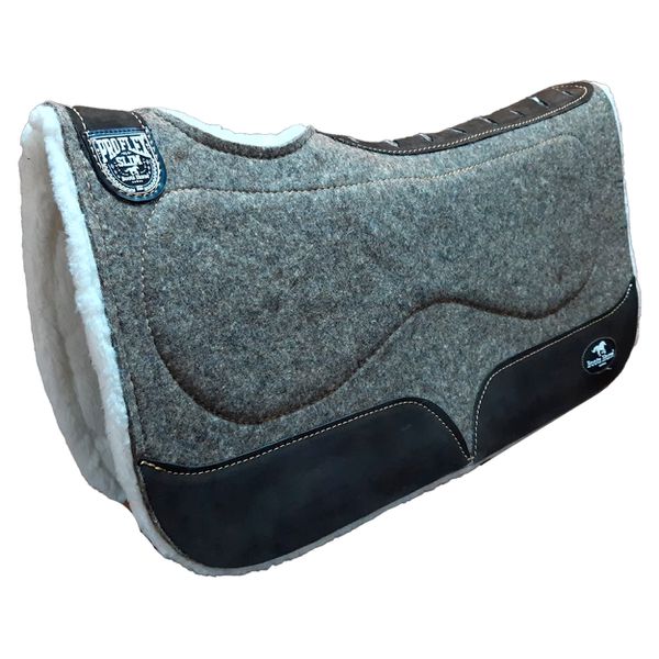 MANTA BOOTS HORSE PRO FLEX SLIM LÃ - CINZA/CAMURÇA
