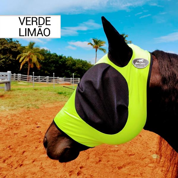 Mascara Anti-Mosquitos em Lycra Limão - Boots Horse