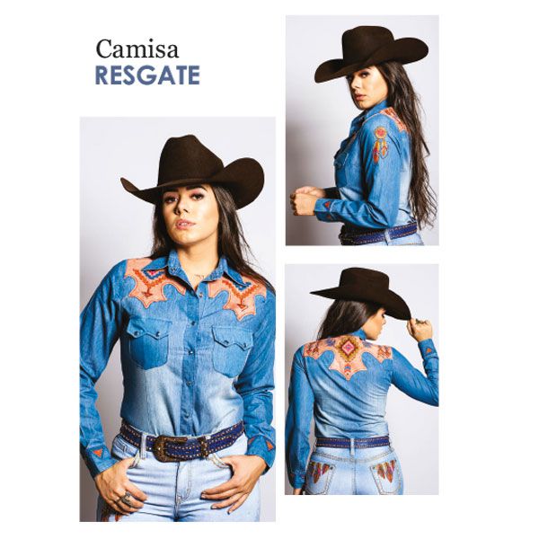 CAMISA MISS COUNTRY RESGATE JEANS