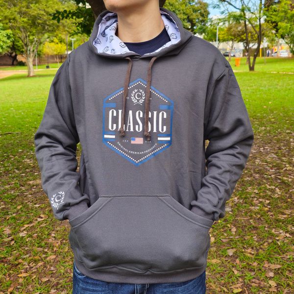 Moletom Classic Cinza - Original American Wear 
