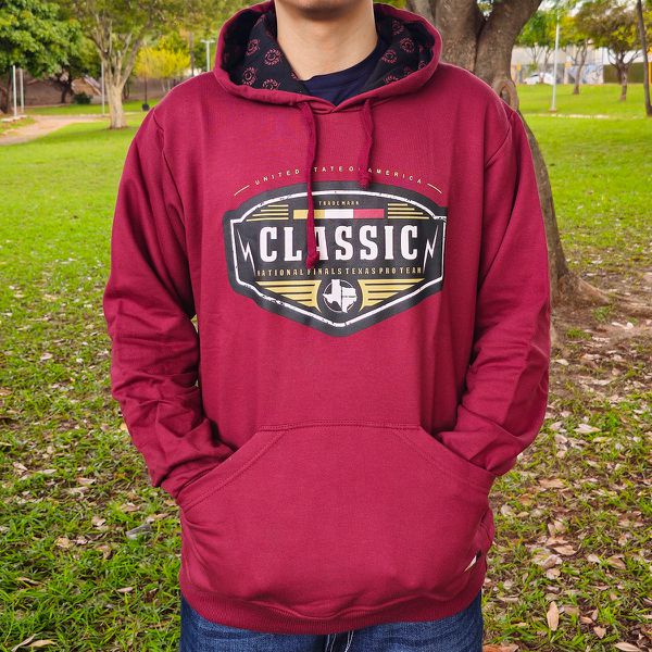 Moletom Classic Vinho - Original American Wear 