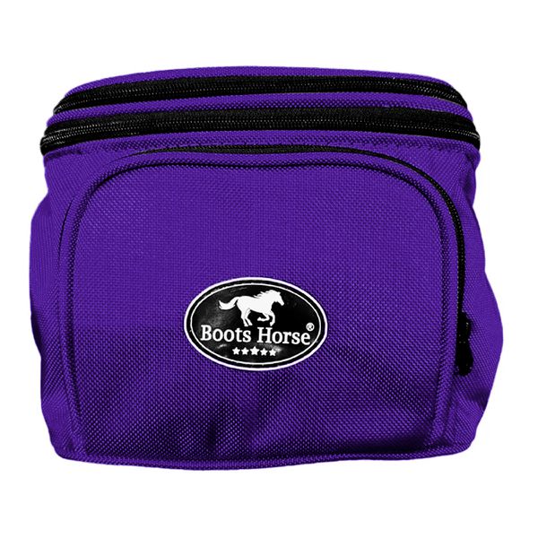 POCHETE BOOTS HORSE - ROXO