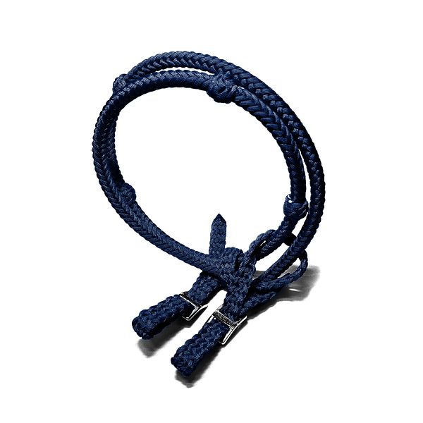 Rédea com Peia Boots Horse Nylon CS 8 tento sem Mosquetão - AZUL MARINHO