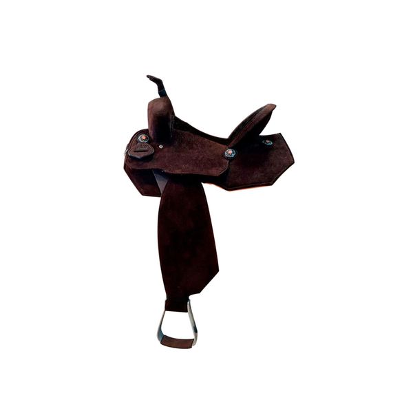 SELA FORMA PROTEC HORSE NEOPRENE CAFE - ASSENTO PRETO/ ABA RECORTADA