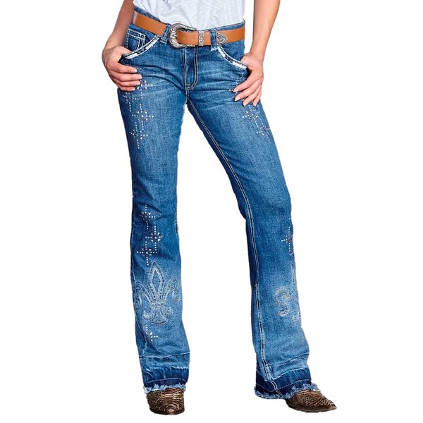 Calça Jeans Selff Western Feminina - CBT06