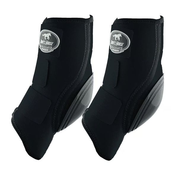 SKID BOOT BOOTS HORSE SÓLIDO - PRETO