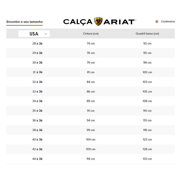 Calça Jeans Ariat Masculina M4 Dakota – Estilo Slim, Conforto e - Main Image