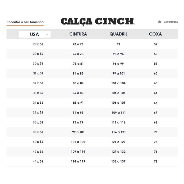 Calça Cinch Masculina - Silver Label Slim Escura 02 | PROTEC HORSE