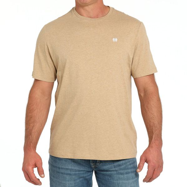 Camiseta Masculina Men's Logo Tee Caqui #MTK1650005 - Cinch