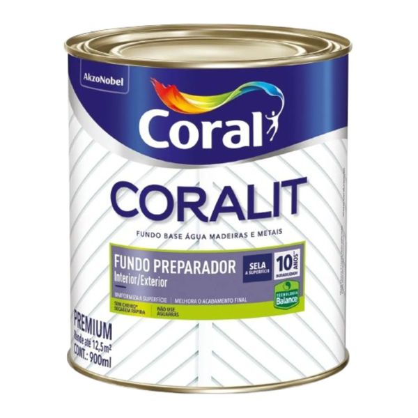 Coralit Fundo Preparador Base Água - 900ml