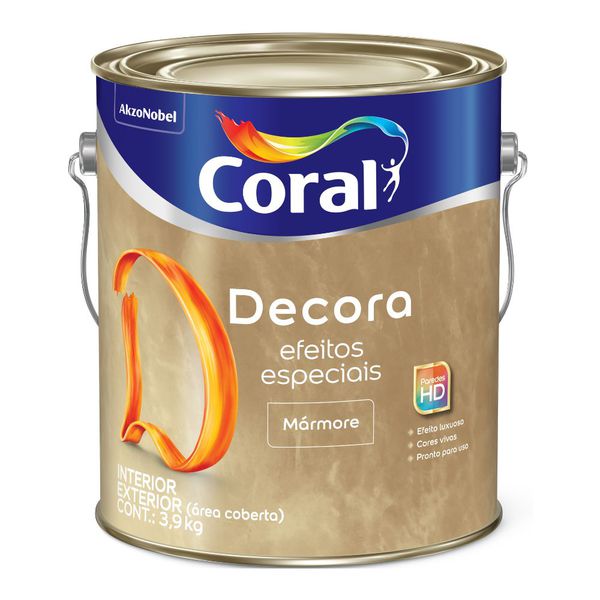 Tinta Efeito Mármore Coral - 3,9Kg