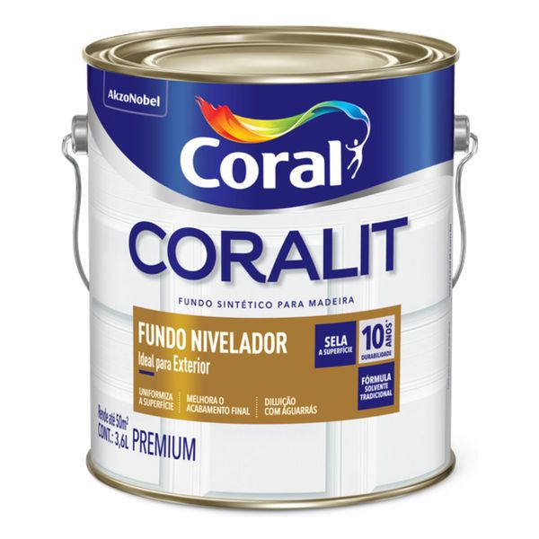Fundo Nivelador Base Solvente Branco - 3,6L