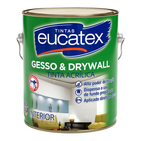 Tinta Gesso e Drywall - 3,6L