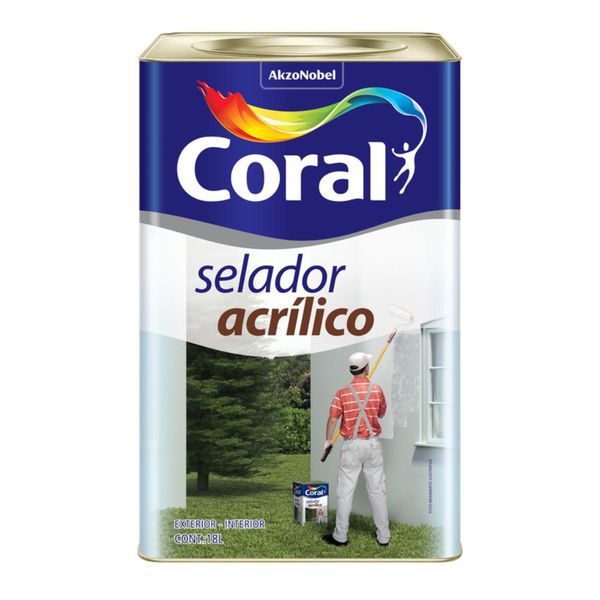 Selador Acrílico Coral Branco - 18L