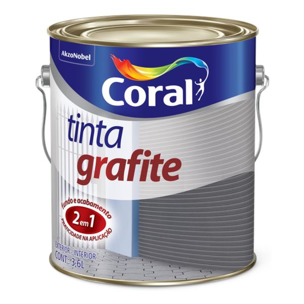 Esmalte Grafite Cinza Escuro - 3,6L