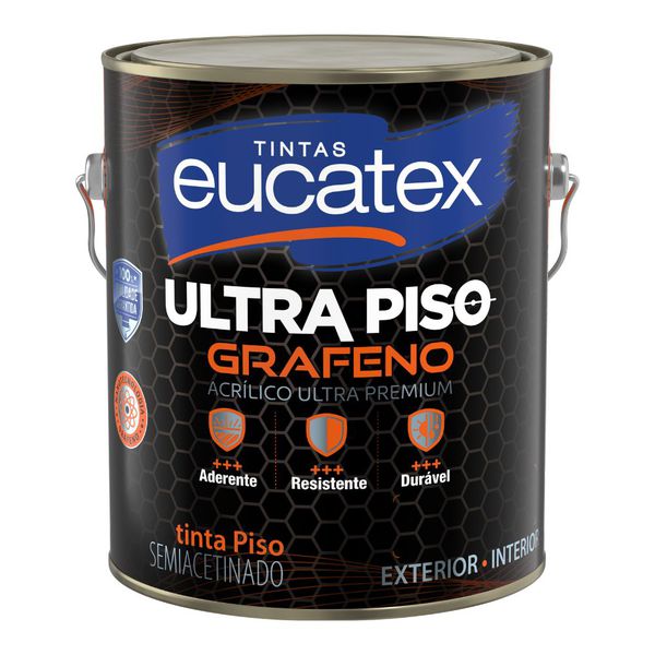 Tinta Ultra Piso Grafeno Semi Acetinado Cores - 3,6L