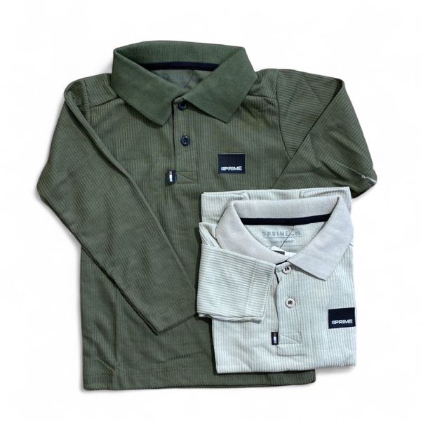 Camisa Polo Cinza