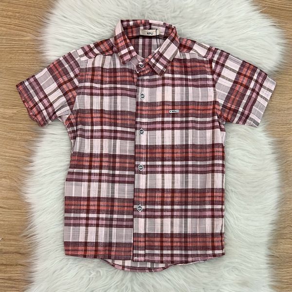 Camisa Xadrez Vermelho