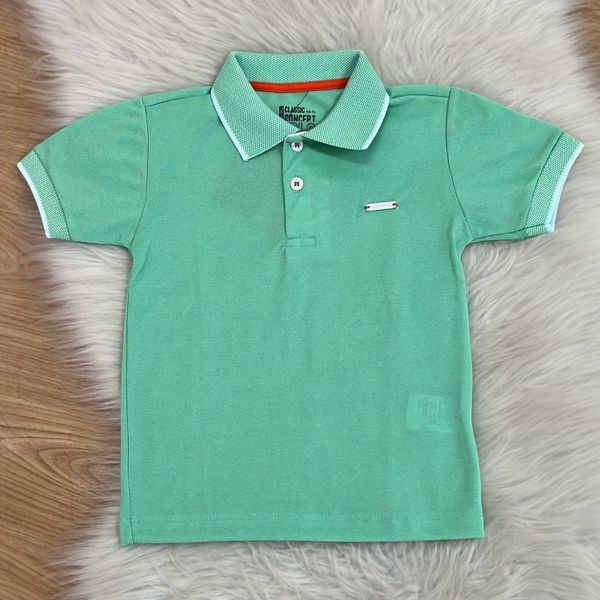 Camisa Polo Verde Claro