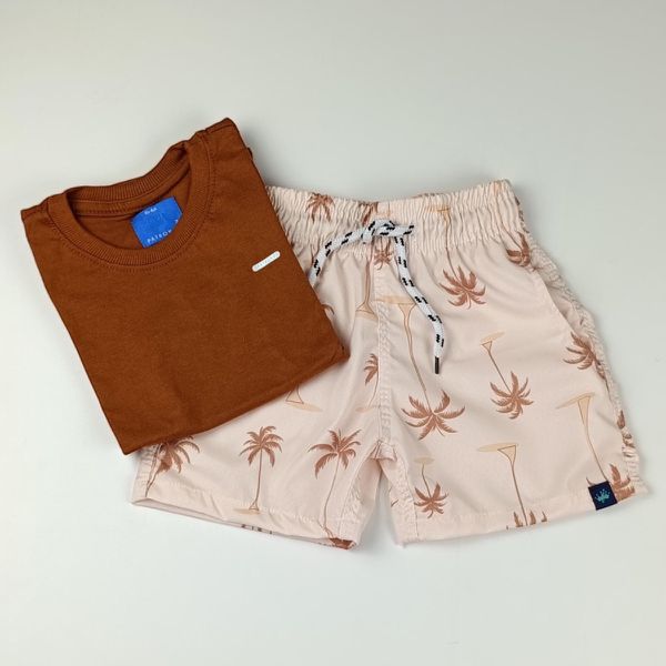 Conjunto Coqueiro Marrom 