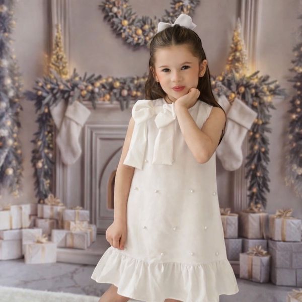 Vestido Laço Branco