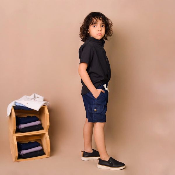Bermuda Cargo Jeans