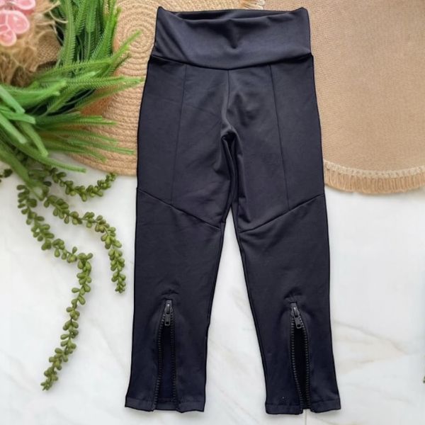 Calça Ziper Preta