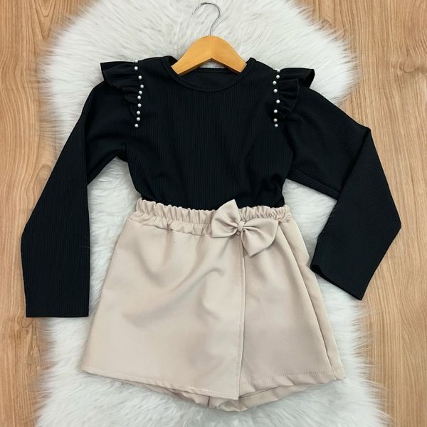 Blusa Preta Pérola