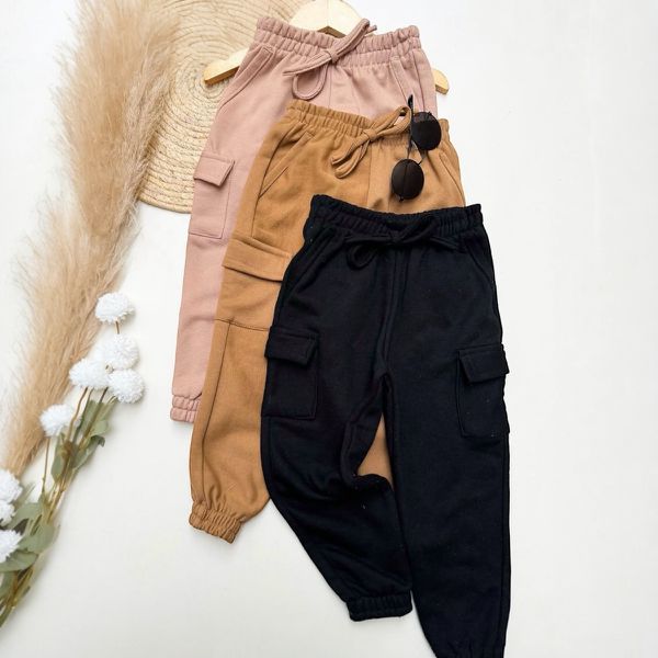 Calça Jogger Moletom Preto