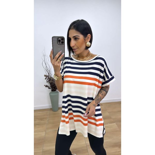 Blusa Hortência Azul