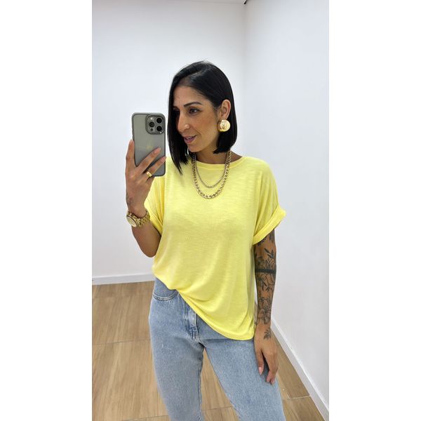 Blusa Laís Bassi Amarela