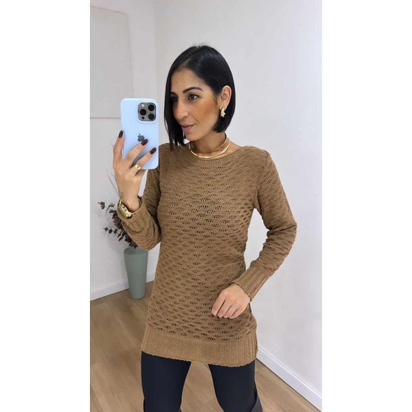 Blusa Marina Caqui