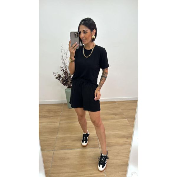 Conjunto Agnes Preto