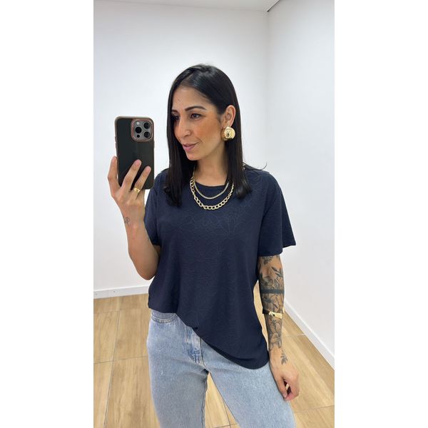 Tshirt Cláudia Azul