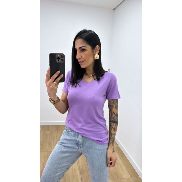 Tshirt Telma Lilás