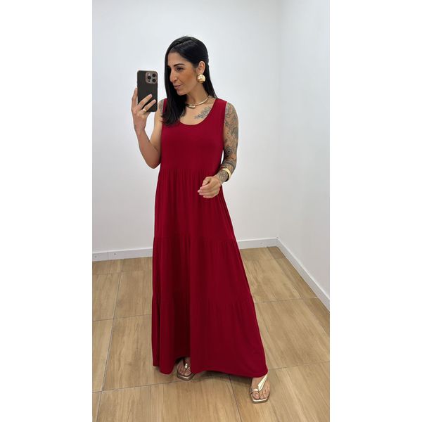 Vestido Francine Vermelho