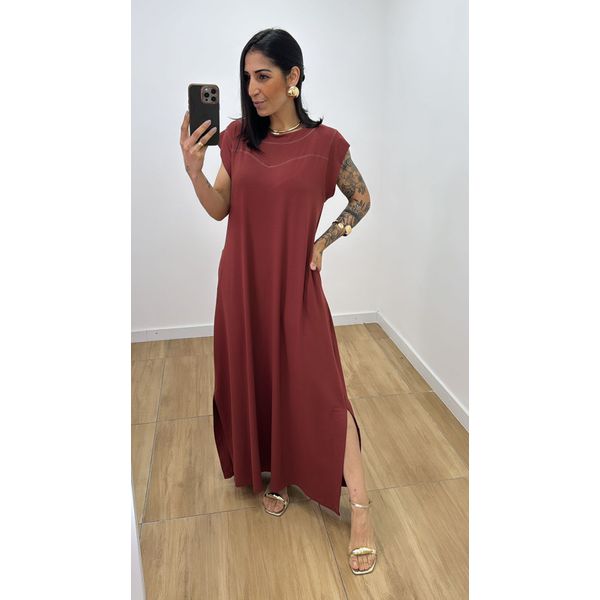 Vestido Munik Telha