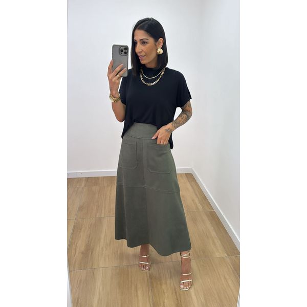 Saia Charlote Verde
