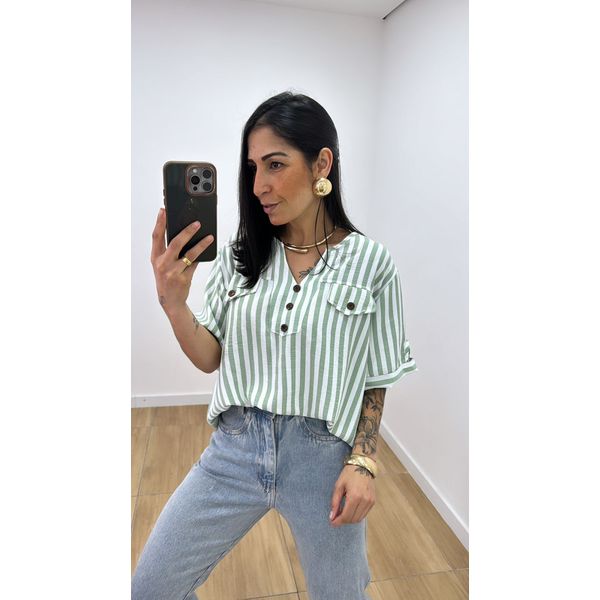 Camisa Olga Verde