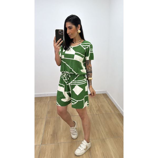 Macaquinho Turquia Verde