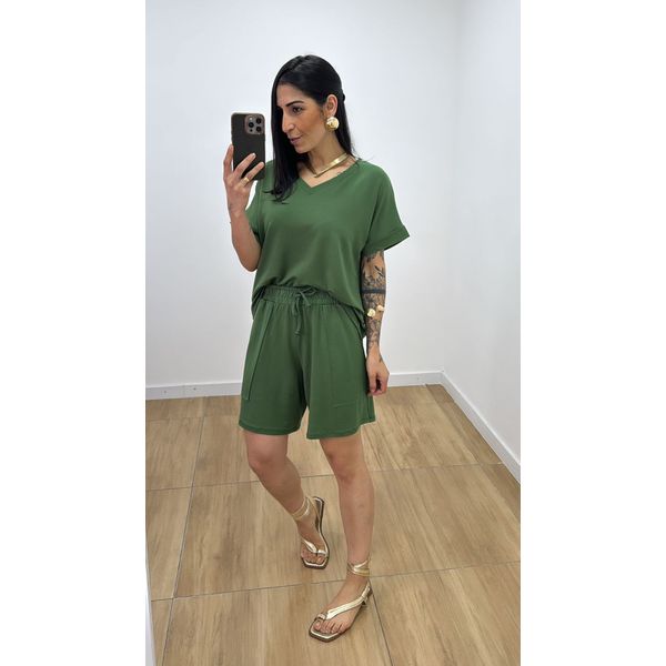 Conjunto Vera Verde Militar