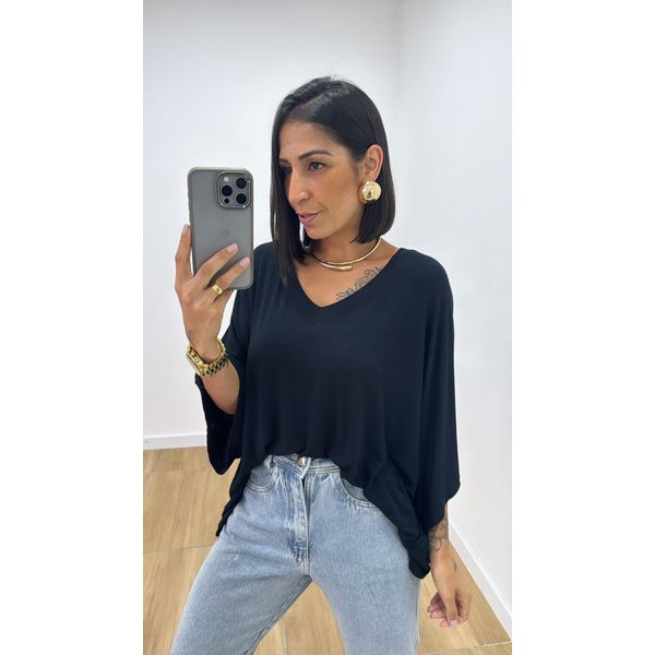 Blusa Valentina Preta