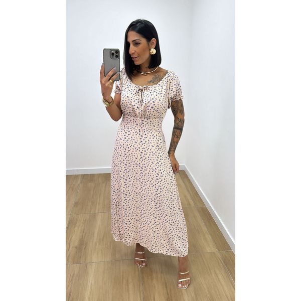 Vestido Rosa Nude Claro