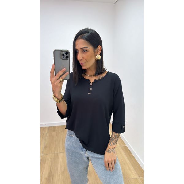 Blusa Selma Preta