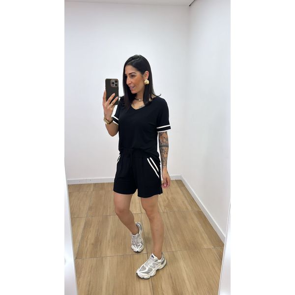 Conjunto Nívea Preto