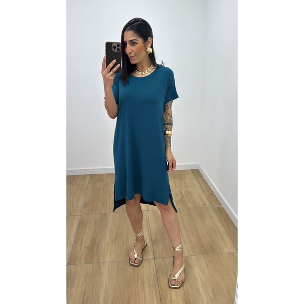 Vestido Fiorela Petróleo