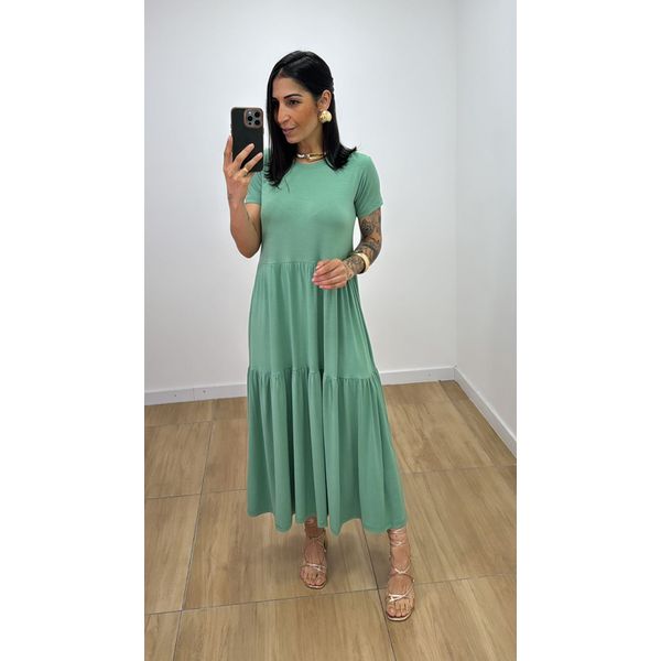 Vestido Zaira Verde Menta