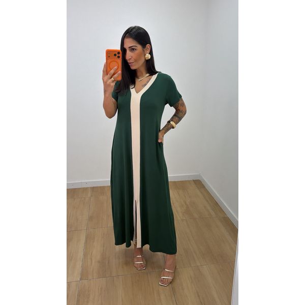 Vestido Magnólia Verde